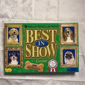 American Kennel Club Best in Show Board Game Complete iPlay Gift Dogs Family Fun